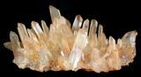 Tangerine Quartz Crystal Cluster - Madagascar #41798-1